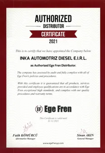Certificado Ege Fren 2021