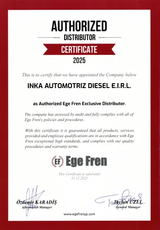 Certificado Ege Fren 2025